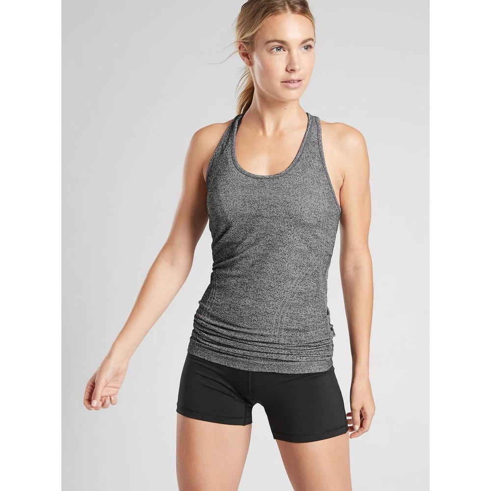 Athleta Speedlight Heather Tank Gray Medium